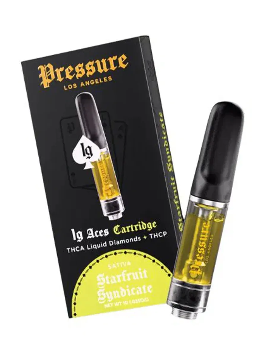 Starfruit Syndicate Pressure LA Aces THCA+THCP Cartridge 1G