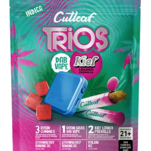 Strawberry Banana OG | Italian Ice Cutleaf Trios Kief Loaded