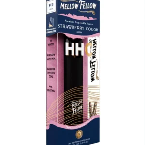 Strawberry Cough Mellow Fellow Classic HHC Vape Disposable 2ml