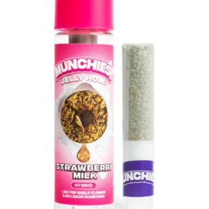 Strawberry Milk Munchies Jelly Hole Pre-Rolls 2G