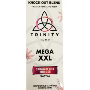 Strawberry Mimose Trinity All In One Knockout Blend Mega XXL Disposable 3.5G