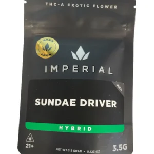 Sundae Driver Imperial High-Grade Zaza THCA Flower 3.5G