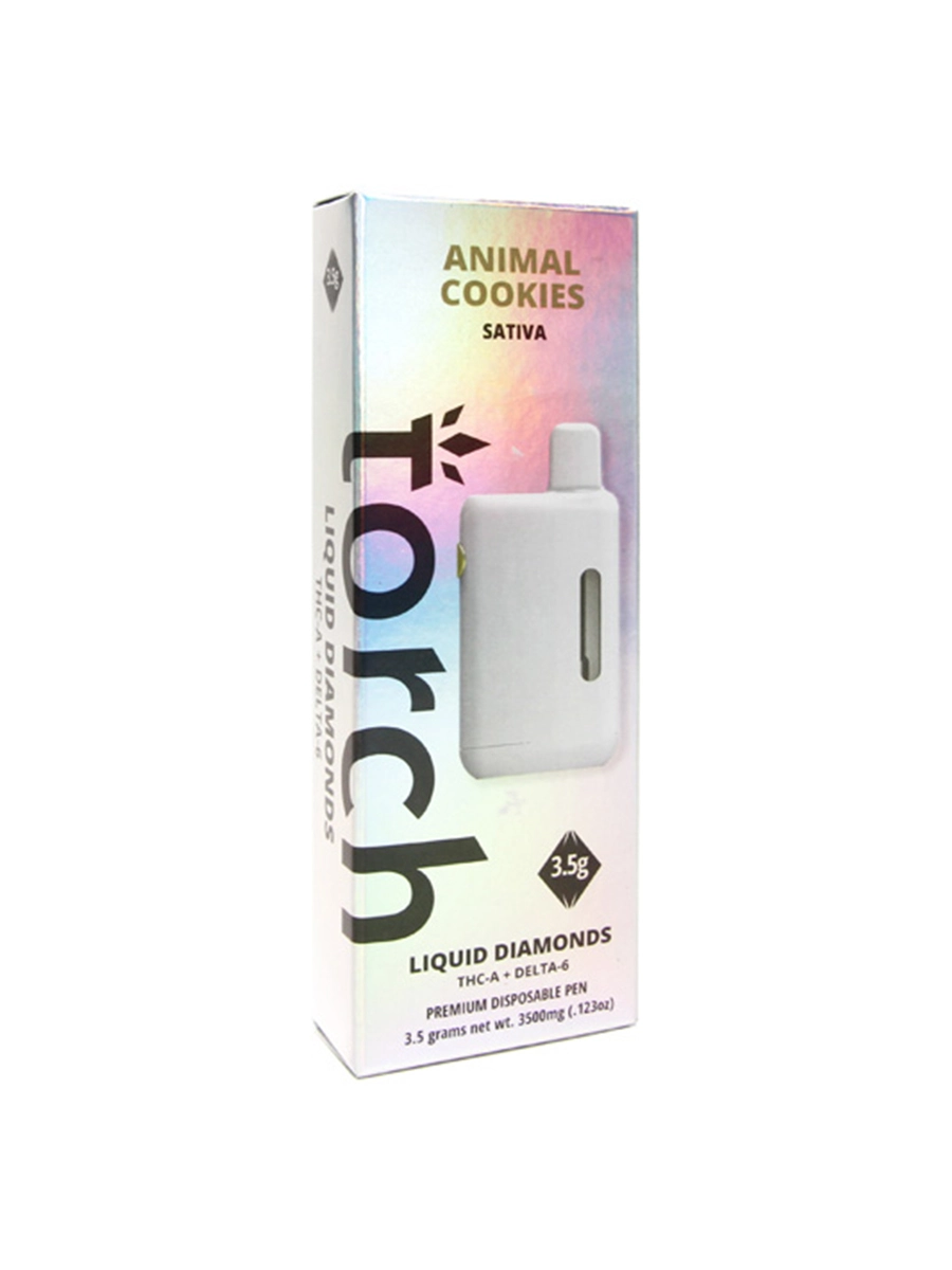 Animal Cookies Sativa Torch D6+THC-A Liquid Diamonds Vape 3.5G
