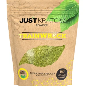 Trainwreck Just Kratom Mitragyna Speciosa Powder 60g
