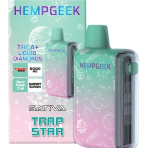 Trap Star Hempgeek THCA+Liquid Diamonds Disposable 8000MG