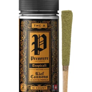 Tropical Pressure LA Kief Cannons THC-A Pre-Rolls 2G 10ct
