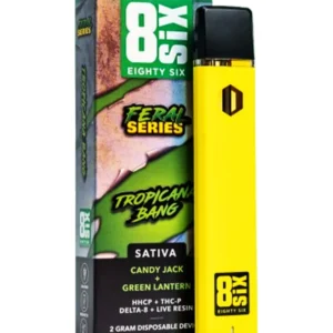 Tropicana Bang 8SIX Feral Series HHC-P Blend Disposable 2G