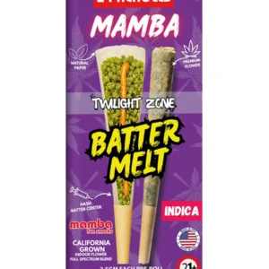 Twilight Zone Mamba Batter Melt Full Spectrum Blend Pre-Roll 2ct 2.5G