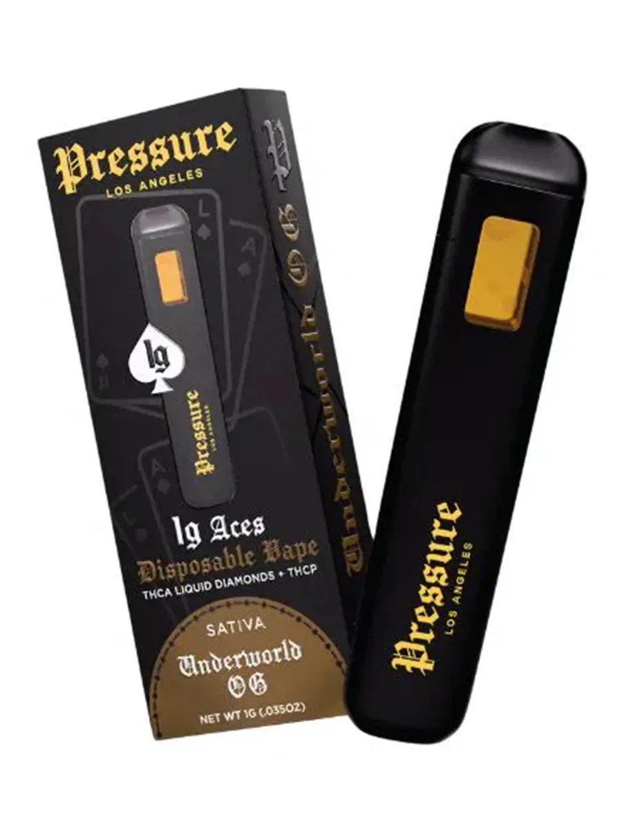 Underworld OG Pressure LA Aces THCA+THCP Disposable 1G
