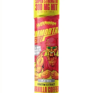 Vanilla Coffee Hulk Hogan Immortal Kratom Shots 300mg