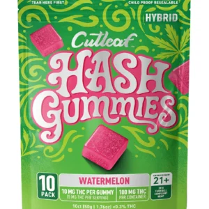 Watermelon Cutleaf Hash Delta 9 Gummies 10ct