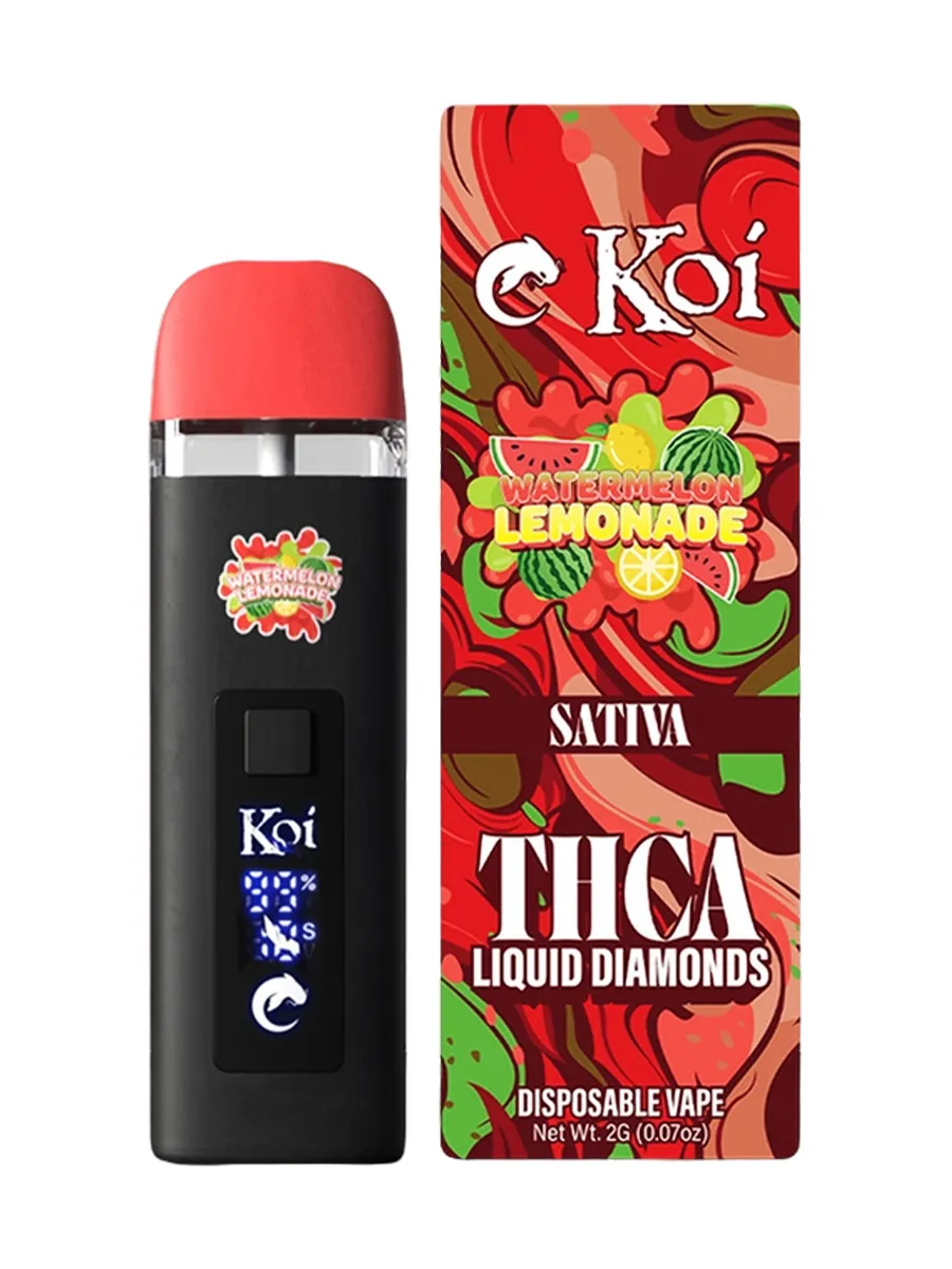 Watermelon Lemonade Koi THCA Liquid Diamonds Disposable 2G