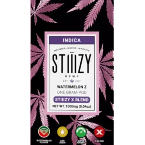 Watermelon Z Indica STIIIZY x Blend Hemp Pods 1G