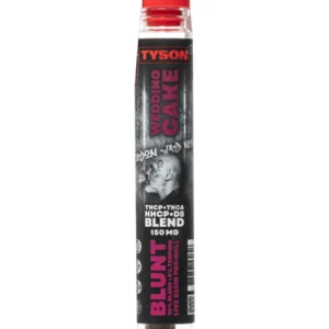 Wedding Cake Tyson 2.0 THCP Blend Live Resin Blunt Pre-Roll 150G