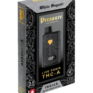 White Bugatti Pressure Live Rosin THC-A Disposable 3.5G