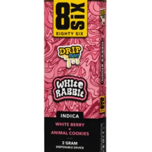 White Rabbit 8SIX Drip Series THC-P Disposable 2G