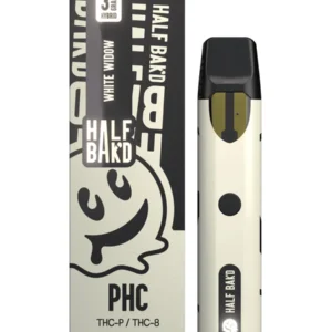 White Widow Half Bakd PHC + THC-P + THC-8 Disposable Vape 3G