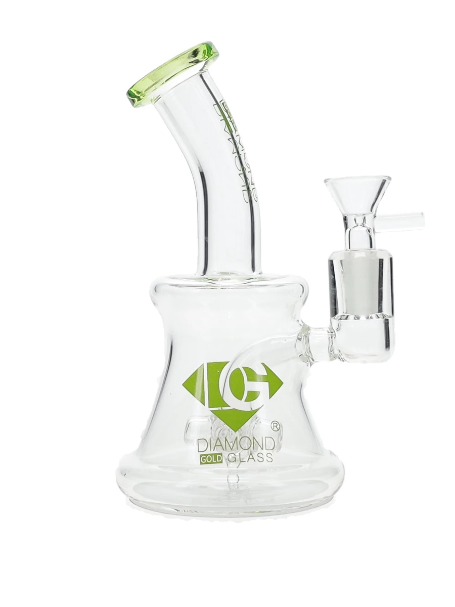 7″ Cross Percolator Dab Rig by Diamond Glass - Image 7