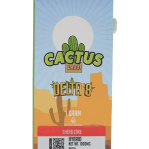 Sherb Cake Hybrid Cactus Labs Delta 8 Cartridges 1G