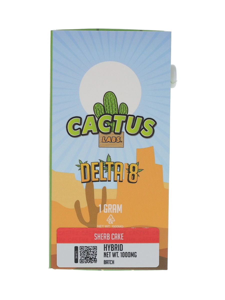 Sherb Cake Hybrid Cactus Labs Delta 8 Cartridges 1G