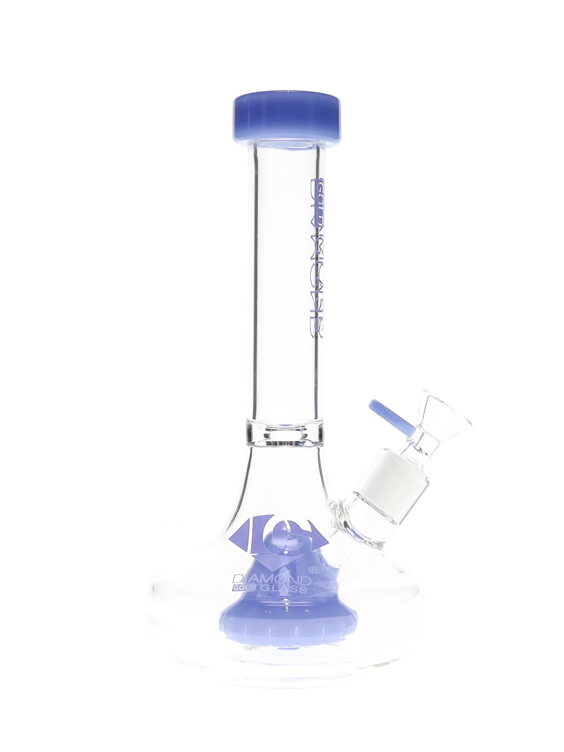 9″ Hookah Mini Beaker Perc Water Pipe by Diamond Glass - Image 8