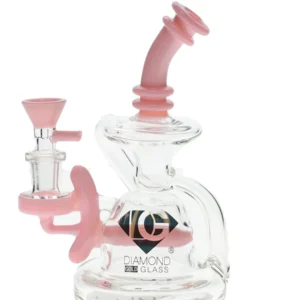 6″ Incycler Dab Rig by Diamond Glass