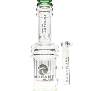 17″ Tsunami Triple Honeycomb Heart Perc Water Pipe