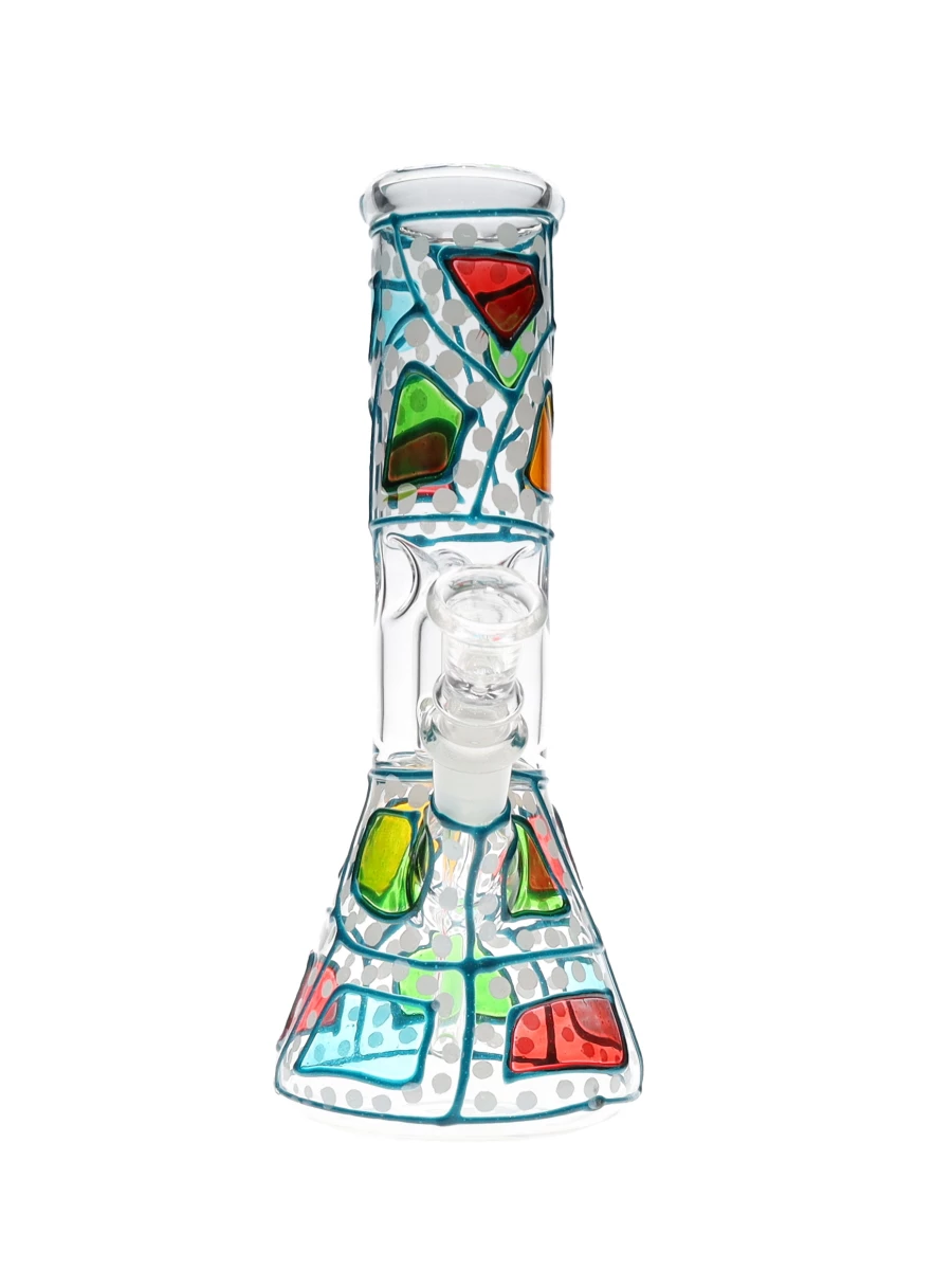 8″ Mozayka Beaker Base Water Pipe - Image 7