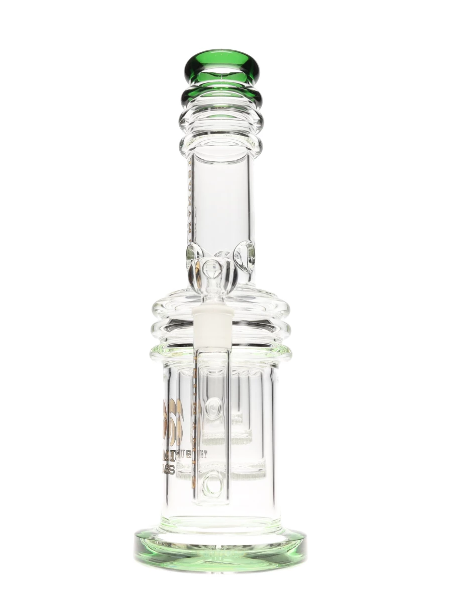 17″ Tsunami Triple Honeycomb Heart Perc Water Pipe - Image 3