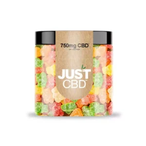 Just CBD Sour Bear Gummies 750mg